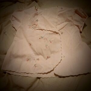 Vintage Pink Baby Dress